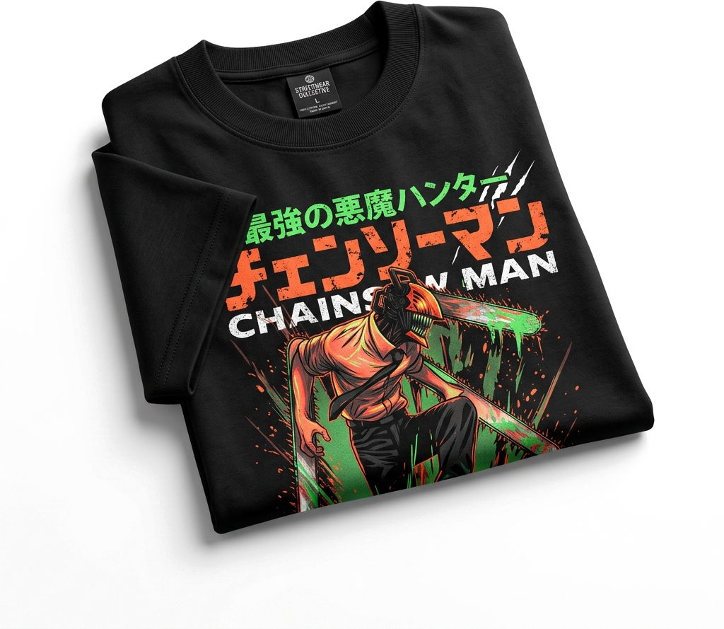 Chainsaw Man 280GSM Streetwear Tee